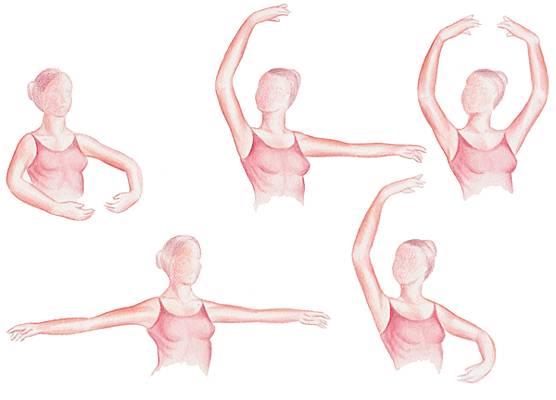 Positions de la danse académique (bras)