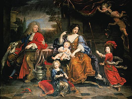 Pierre Mignard, <i>la Famille du Grand Dauphin</i>