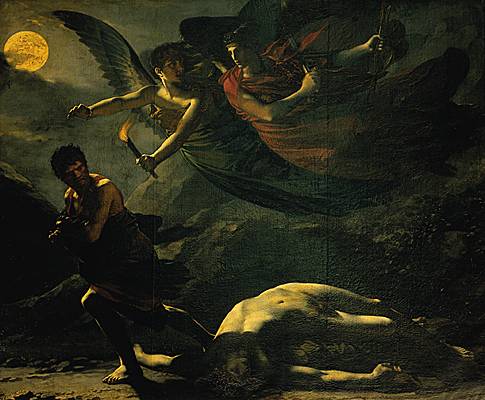 Prud'hon, la Justice et la Vengeance divine poursuivant le Crime