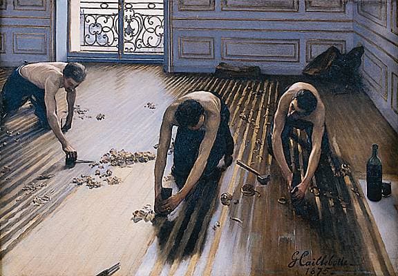 Gustave Caillebotte, les Raboteurs de parquet