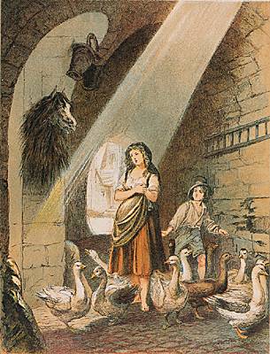 les frères Grimm, la Gardeuse d'oies