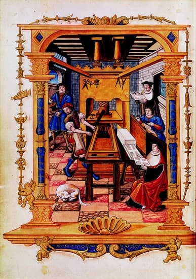Une imprimerie au XVI<sup>e</sup> siècle