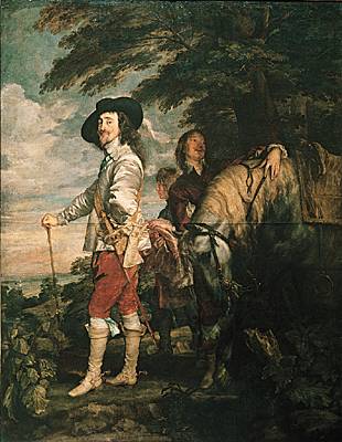 Van Dyck, <i>Charles Ier à la chasse</i>