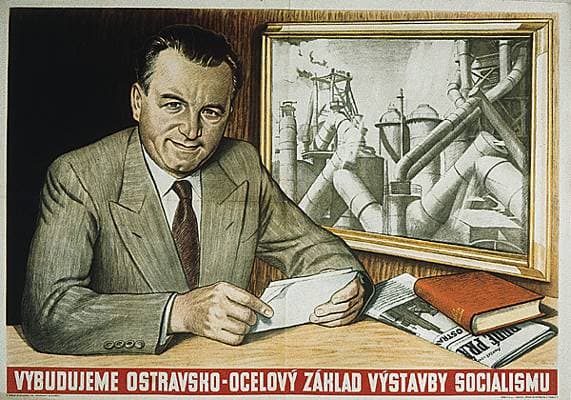 Klement Gottwald, affiche