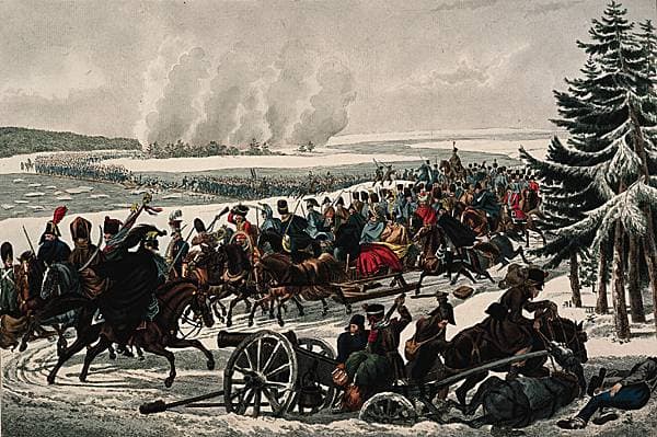 Passage de la Berezina par l armée française
