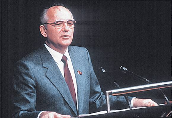 Démission de Mikhaïl Gorbatchev, décembre 1991