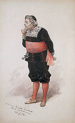 Lucien Fugère dans le Barbier de Séville