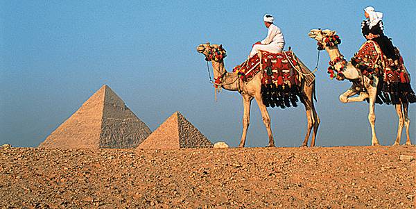 Gizeh, les pyramides