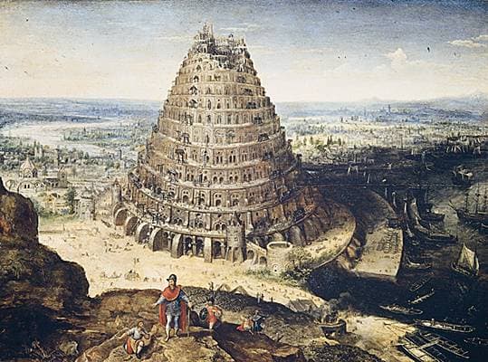 Lucas Van Valckenborch, <i>la Tour de Babel</i>
