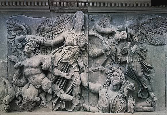 Pergame, grand autel de Zeus