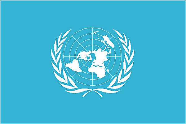 Drapeau de l'O.N.U.