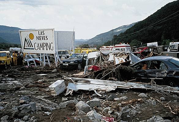 Inondation, Biescas, 1996