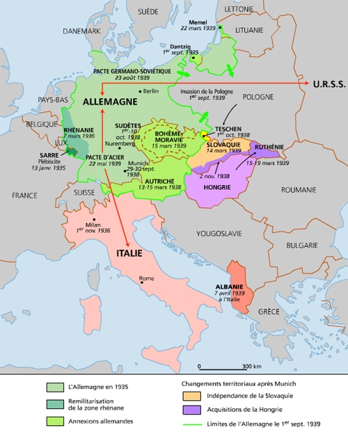 L'expansion hitlérienne