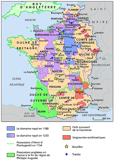 La France au temps de Philippe Auguste