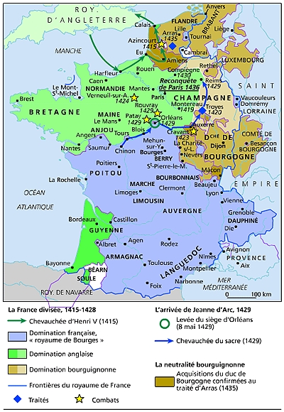 La France, 1415-1436