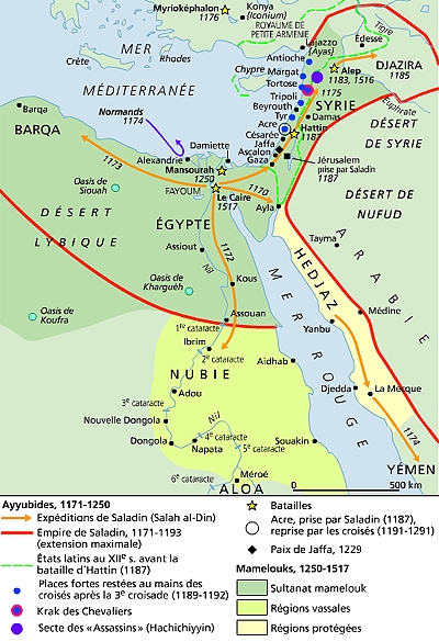 L'Égypte, XIIe-XVIe siècle
