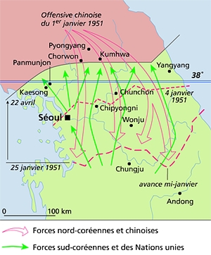 La guerre de Corée, 1951