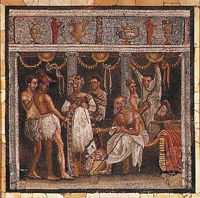Pompéi, mosaïque