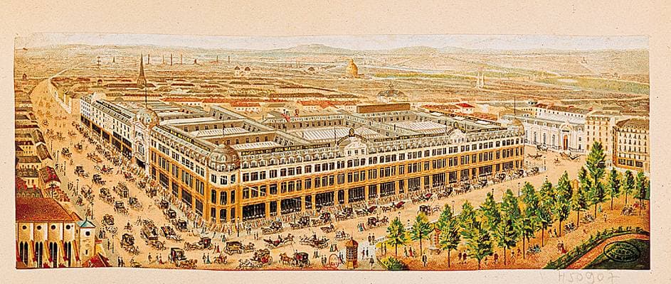 Le Bon Marché Au Bonheur Des Dames