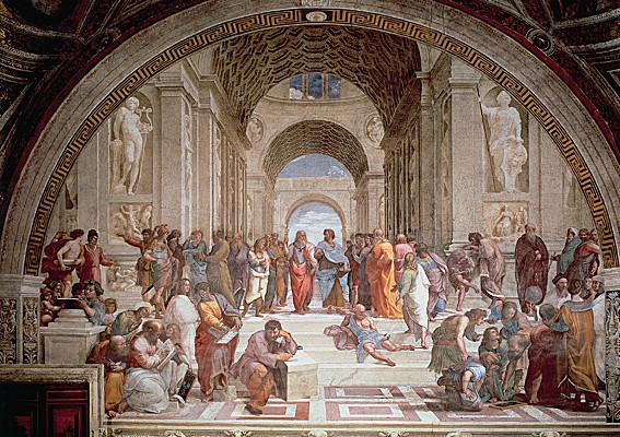 Raphaël, l'École d'Athènes
