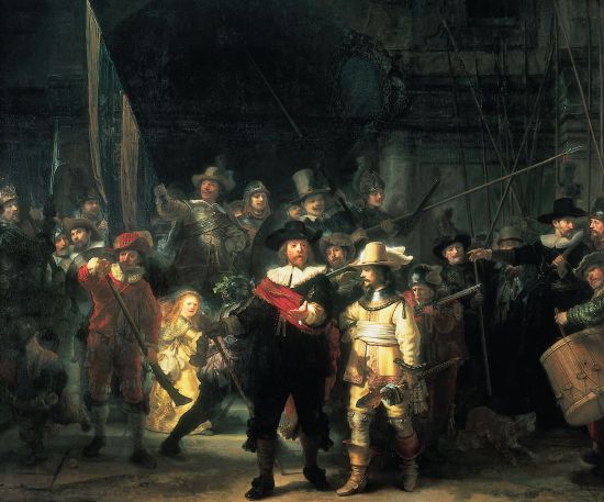 Rembrandt,<i> la Ronde de nuit</i>