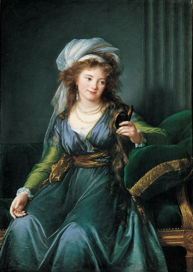 Mme Vigée-Lebrun, <i>Portrait de la comtesse Skavronskaïa</i>