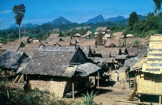 Laos, village