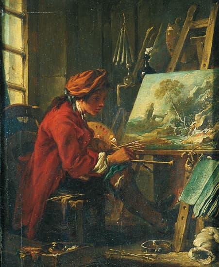 François Boucher, <i>le Peintre de paysage</i>