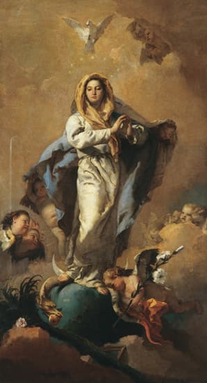 Giovanni Battista Tiepolo, l'Immaculée Conception