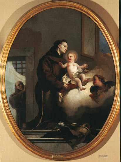 Giovanni Battista Tiepolo, Saint Antoine de Padoue et l'Enfant Jésus