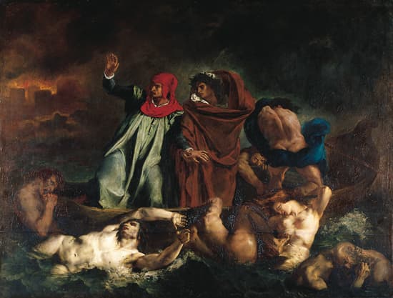 Eugène Delacroix, <i>la Barque de Dante</i>