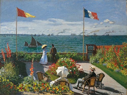 Claude Monet, <i>Jardin à Sainte-Adresse</i>