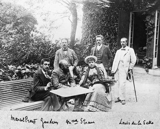 Marcel Proust et des amis