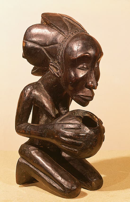Zaïre, figurine en bois
