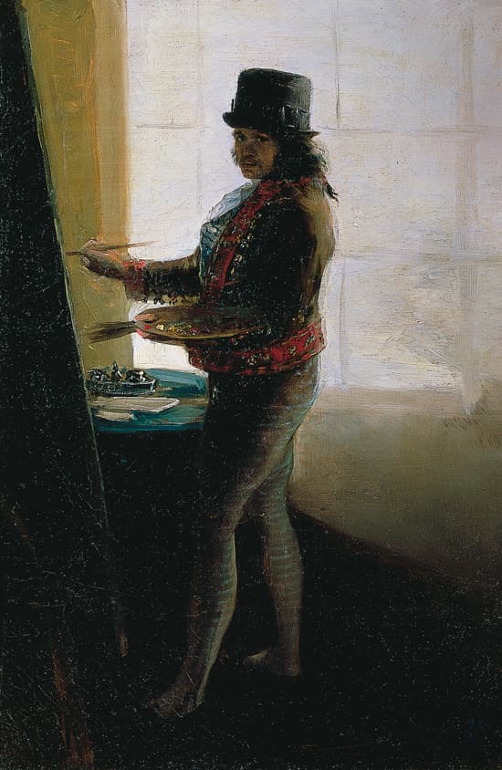 Francisco de Goya, <i>Autoportrait</i>