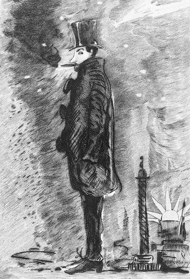 Charles Baudelaire, autoportrait en pied