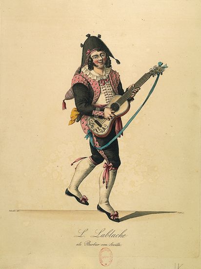 Luigi Lablache dans le Barbier de Séville