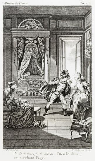 Beaumarchais le Mariage de Figaro acte II sc ne XVII