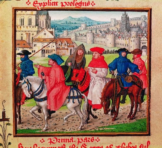 Geoffrey Chaucer, <i>Contes de Cantorbéry</i>