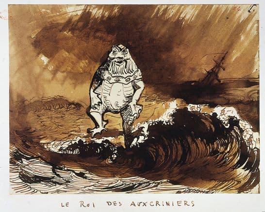 Victor Hugo, les Travailleurs de la mer : le roi des Auxcriniers.