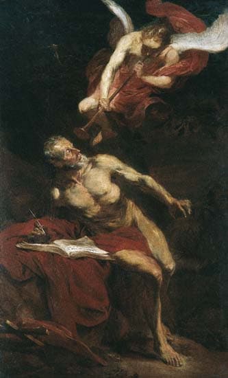 Karel Škréta, <i>Saint Jérôme et l'Ange du Jugement dernier</i>