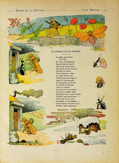 La Cigale Et La Fourmi [1897]