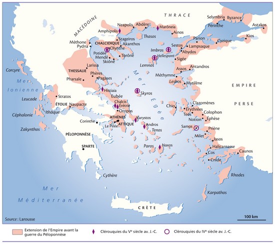 L Empire athénien au temps de Périclès