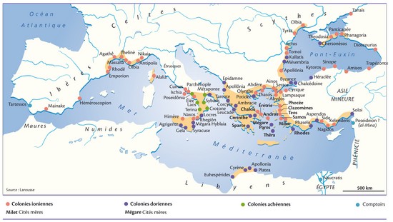 L expansion grecque à l époque classique