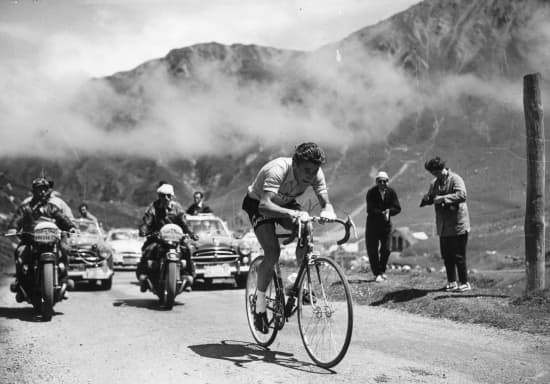 Jacques Anquetil dans le Tour de France 1957