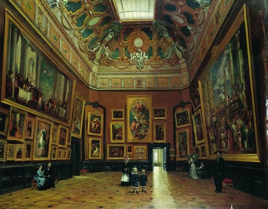 K. Lucjan Przepiorski, <i>le Salon carré du Louvre […]</i>