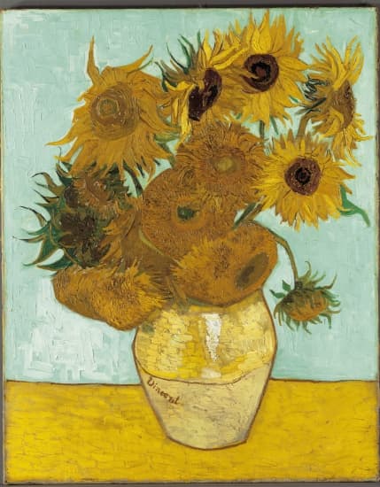 Vincent Van Gogh, les Tournesols