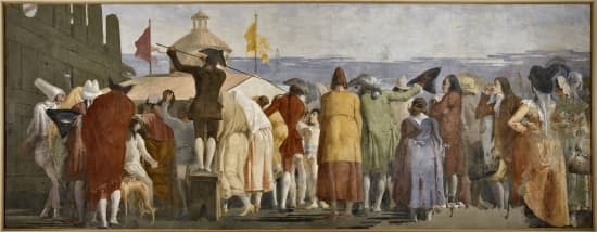 Giandomenico Tiepolo, <i>Monde nouveau</i>