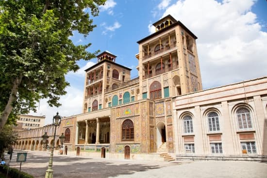 Téhéran, palais du Golestan