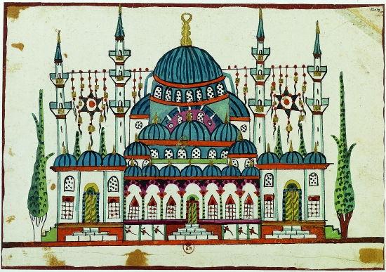 Sainte-Sophie, à Constantinople